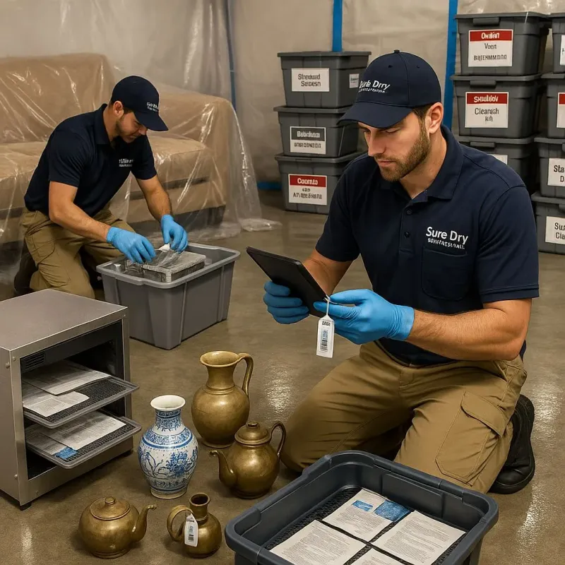 Content Protection and Restoration process in Southside Place, TX