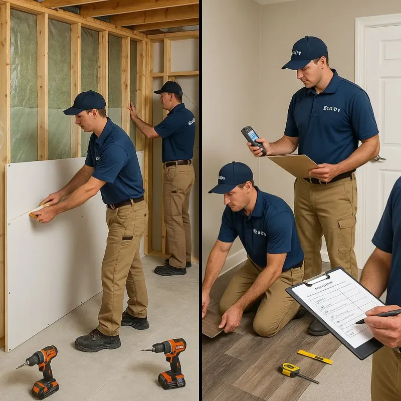 Repairs and Reconstruction process in Southside Place, TX